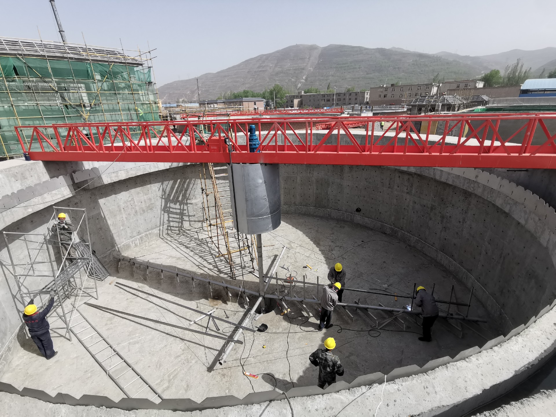 中建一局西寧市多巴污水處理廠 中建一局西寧市多巴污水處理廠